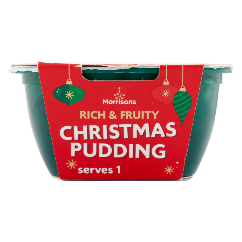 Morrisons Rich & Fruity Christmas Pudding, 100g