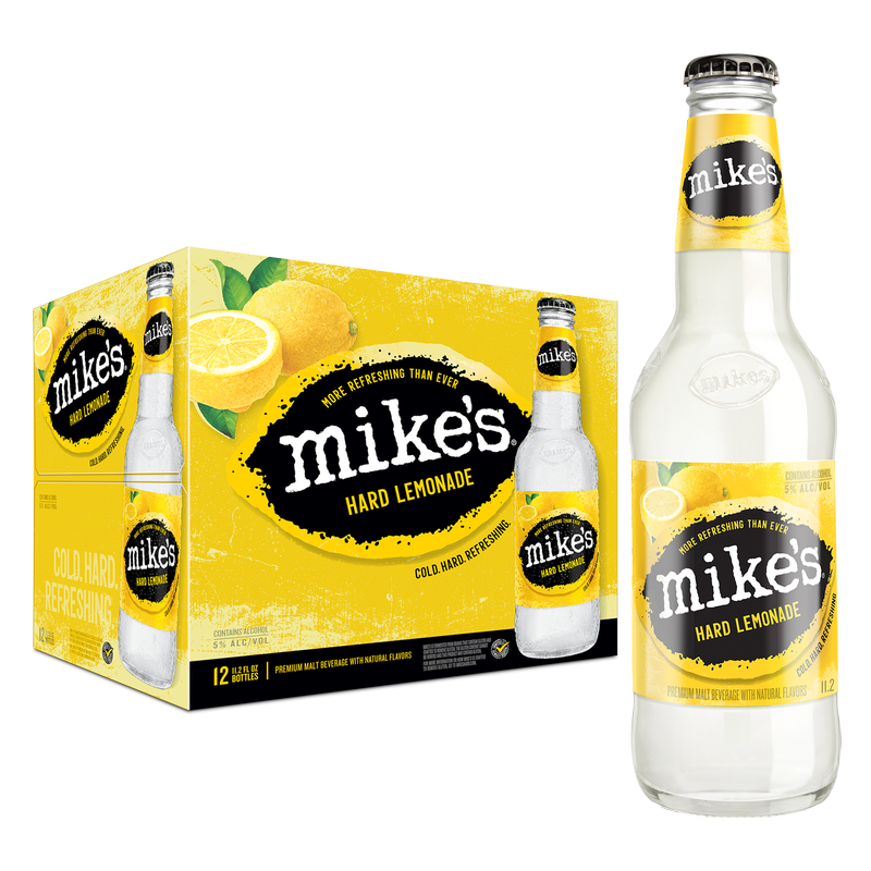 Mike's Hard Lemonade 12pk 11.2oz Btl 5.0% ABV