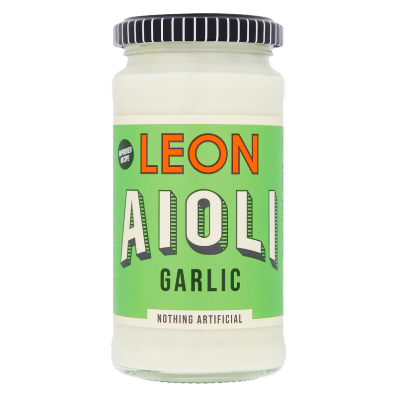 Leon Garlic Aioli, 240ml