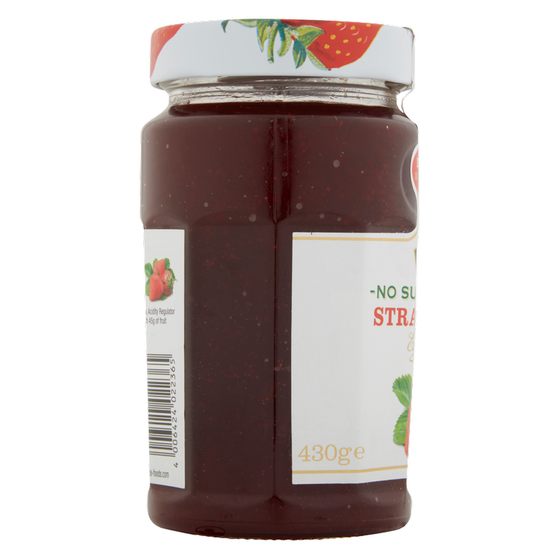 Stute No Sugar Added Strawberry Extra Jam, 430g