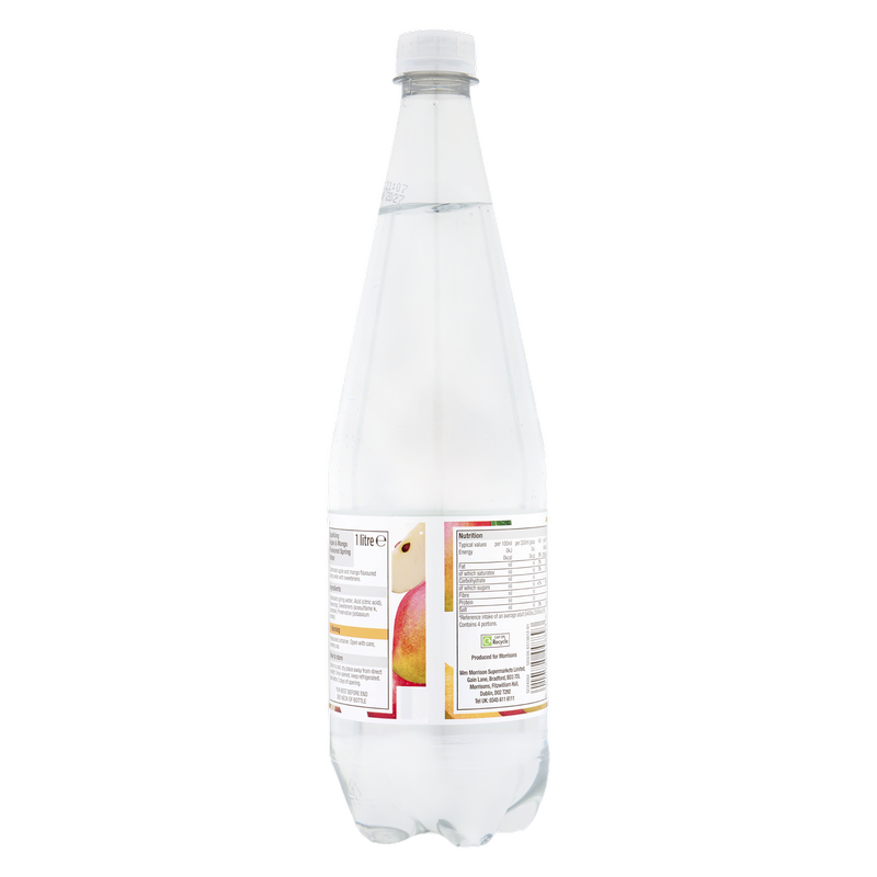 Morrisons Sparkling Water Apple & Mango No Added Sugar, 1L