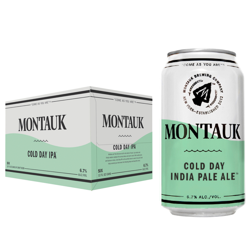 Montauk Cold Day IPA 6pk 12oz Can 6.7% ABV
