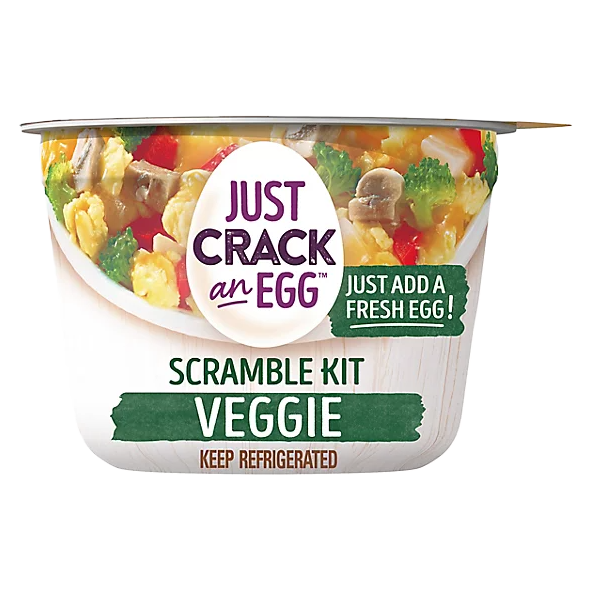 Just Crack an Egg Veggie Scramble Kit - 3oz