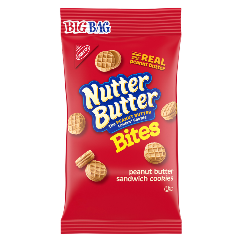 Nutter Butter Bites Peanut Butter Sandwich Cookies,  3oz