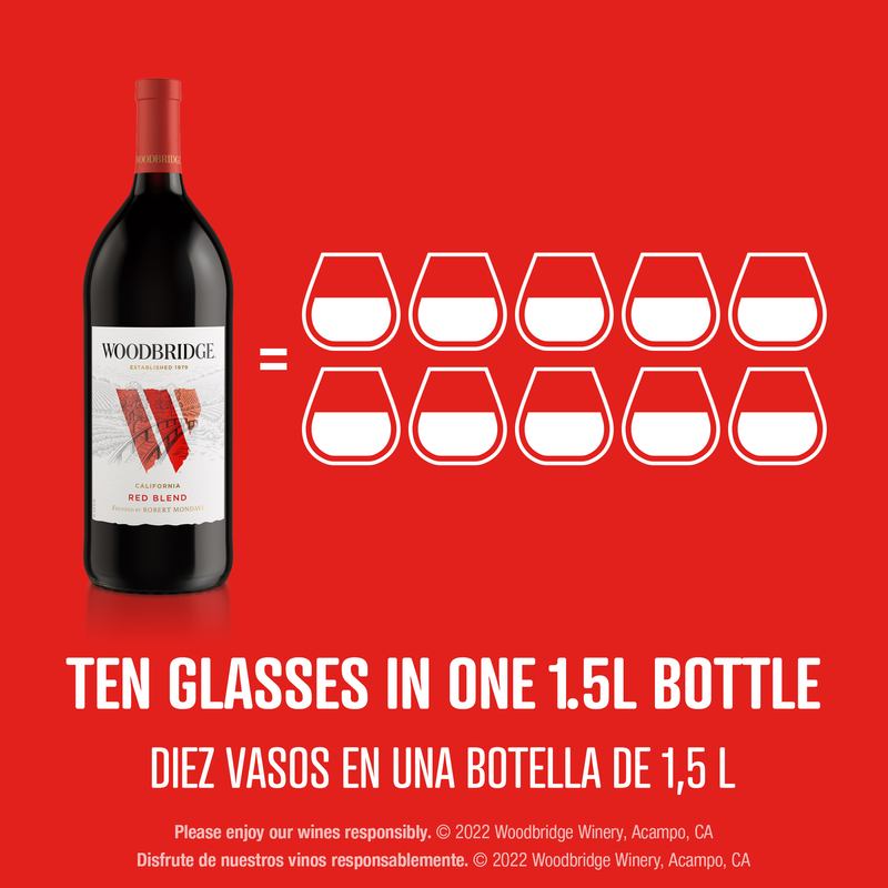Woodbridge Red Blend 1.5L