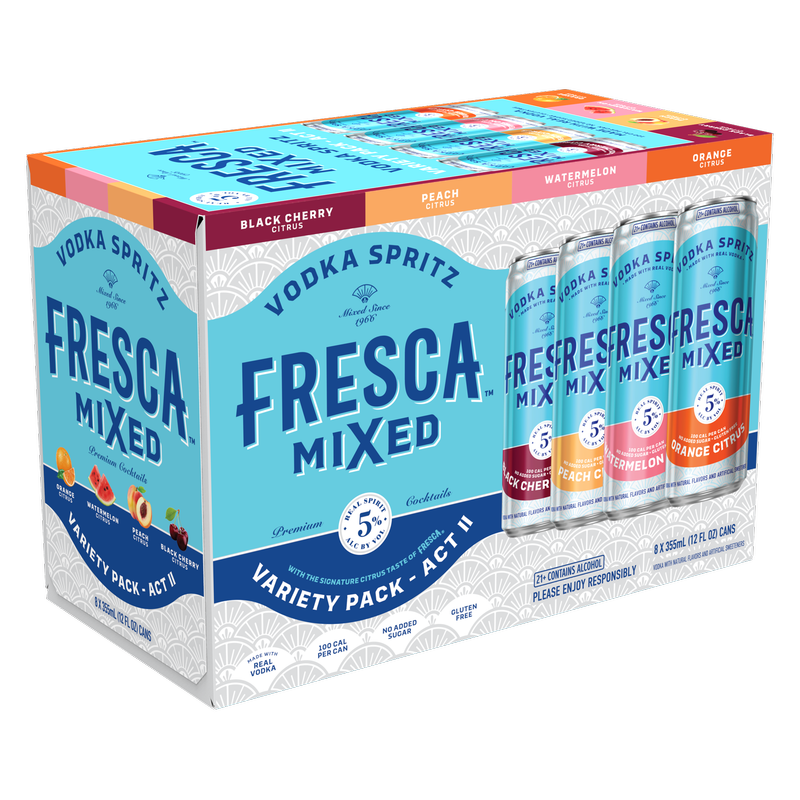 Fresca Mixed Vodka Spritz Variety Act II 8pk 12oz Can 5.0% ABV
