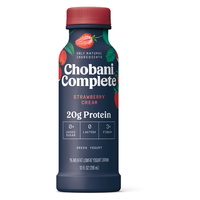 Chobani Complete Strawberry Cream Drinkable Yogurt - 10oz