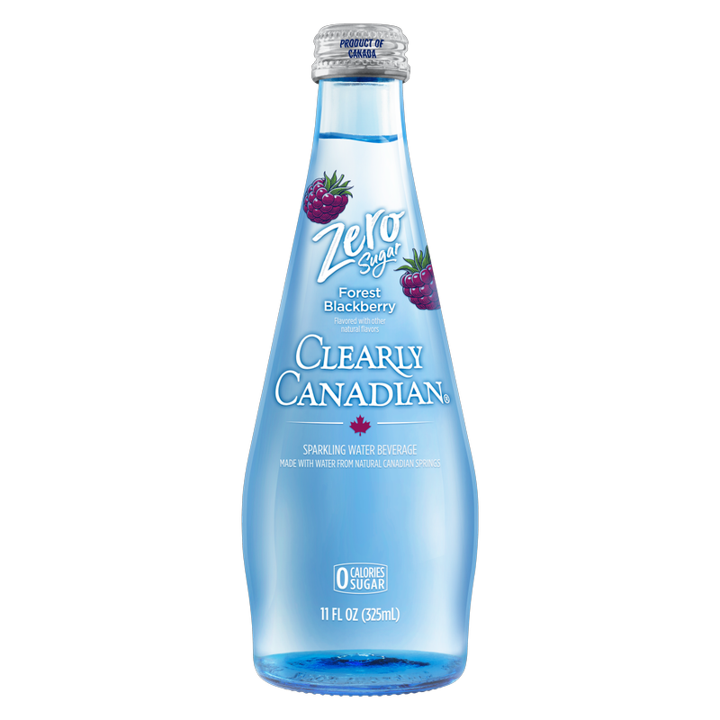 Clearly Canadian Zero Sugar Forest Blackberry 11oz