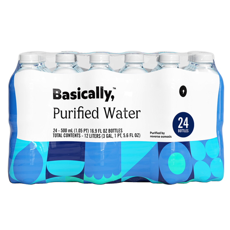 Basically, Purified Water 24ct 16.9oz