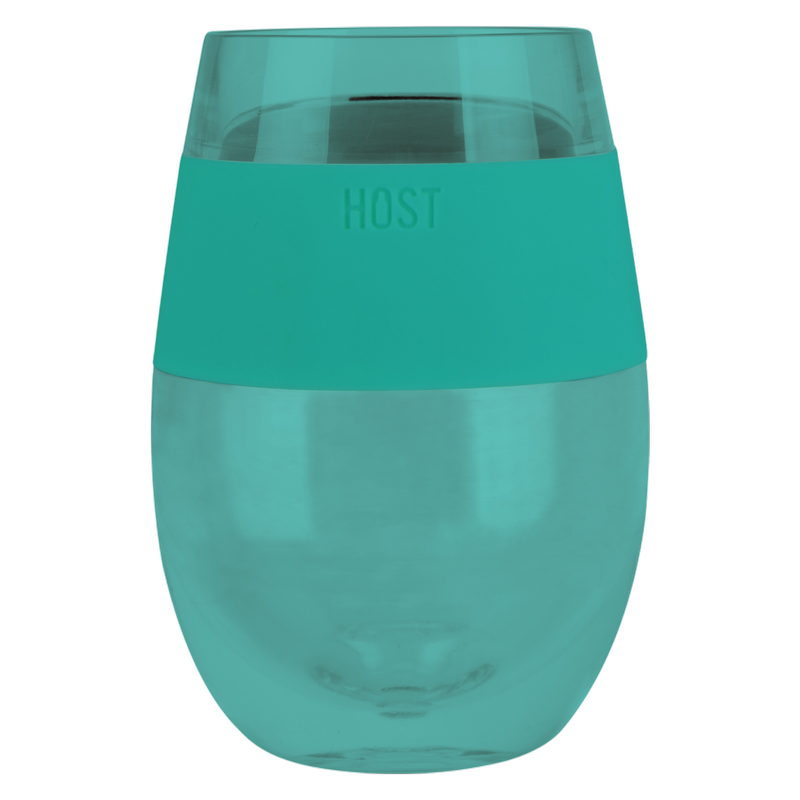 Host Wine Freeze Cup Translucent Green 8.5oz