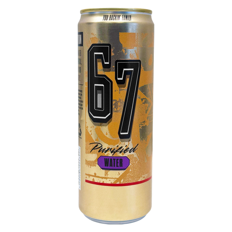 6 7 Water 12oz Can