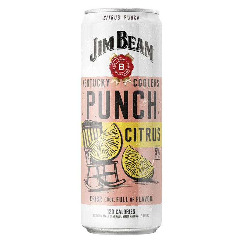 Jim Beam Kentucky Coolers Citrus Punch 12oz Can 5% ABV
