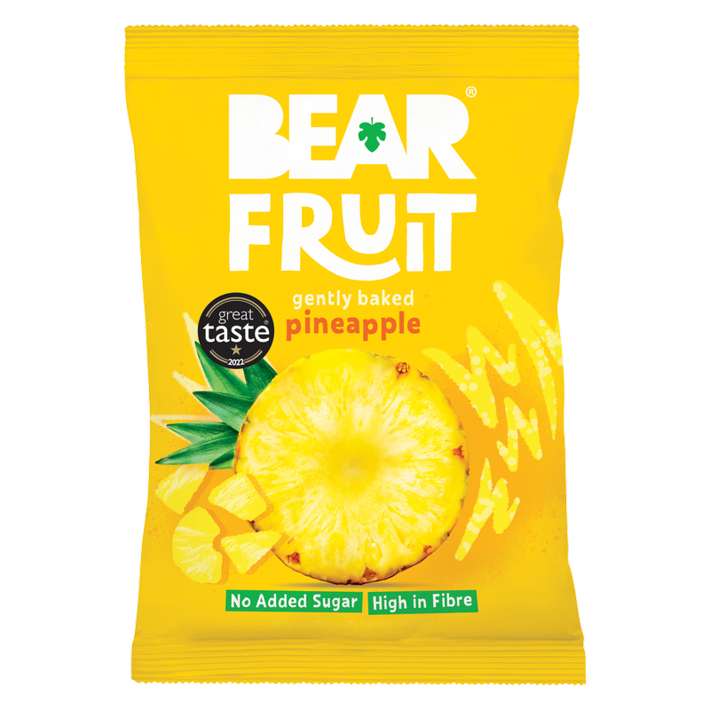 Bear Fruit Gently Baked Pineapple, 35g