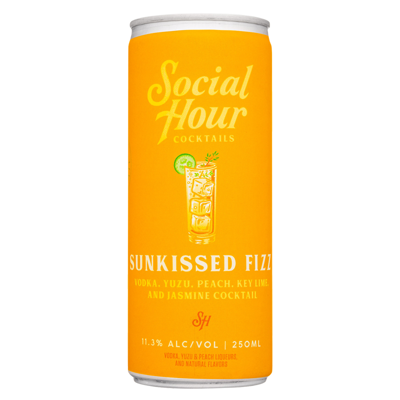 Social Hour Sunkissed Fizz 250ml