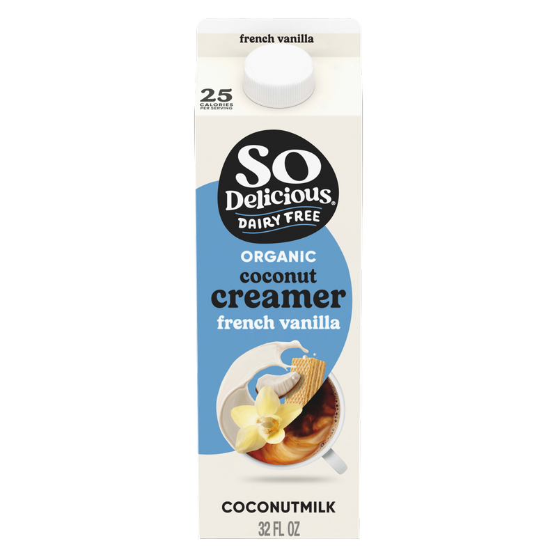 So Delicious Organic French Vanilla Coconut Creamer 32oz