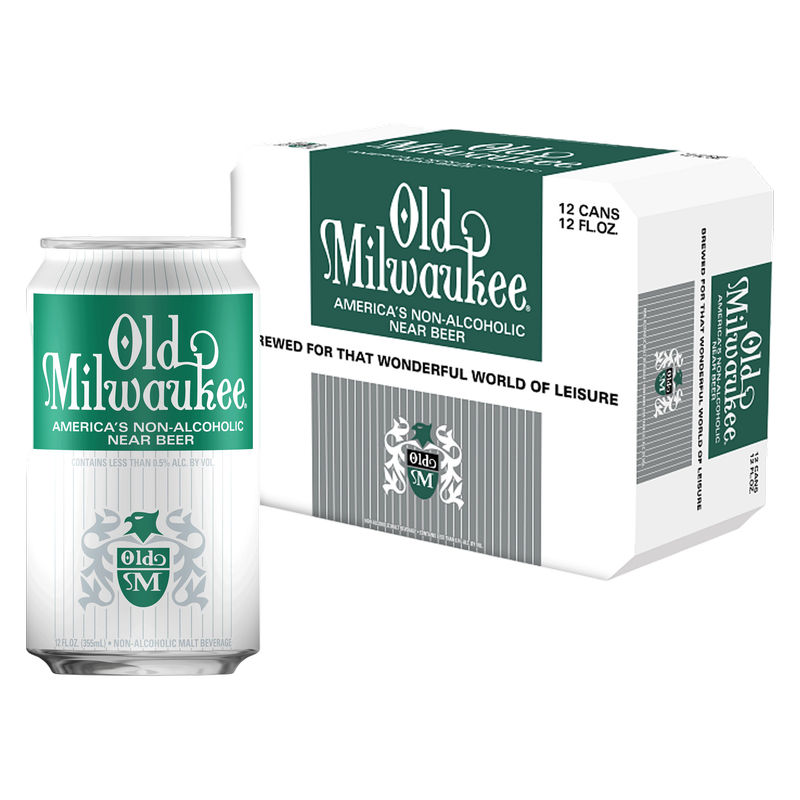 Old Milwaukee Non-Alcoholic 12pk 12oz Can