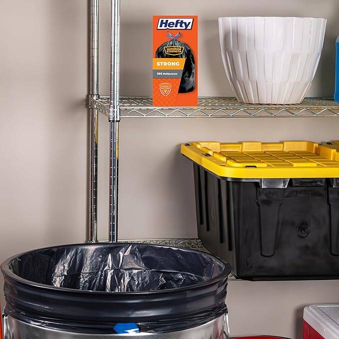 Hefty Extra Strong Multipurpose Large Trash Bags 30 Gallon, 28 Ct