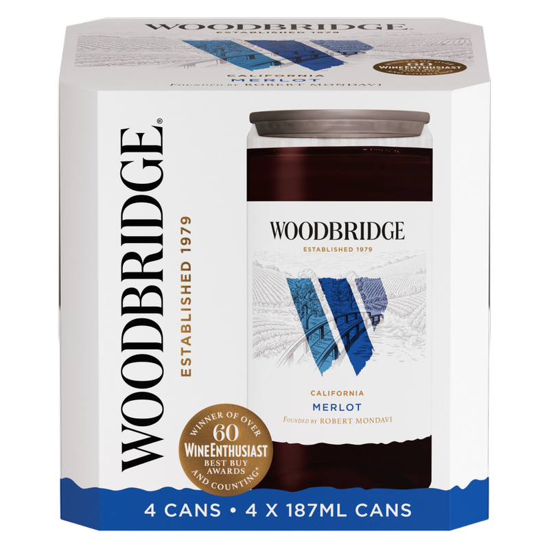 Woodbridge Merlot 4pk 187ml