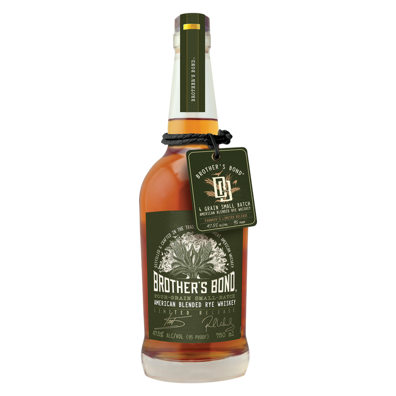 Brother's Bond American Blended Rye Whiskey 750ml (95 Proof)