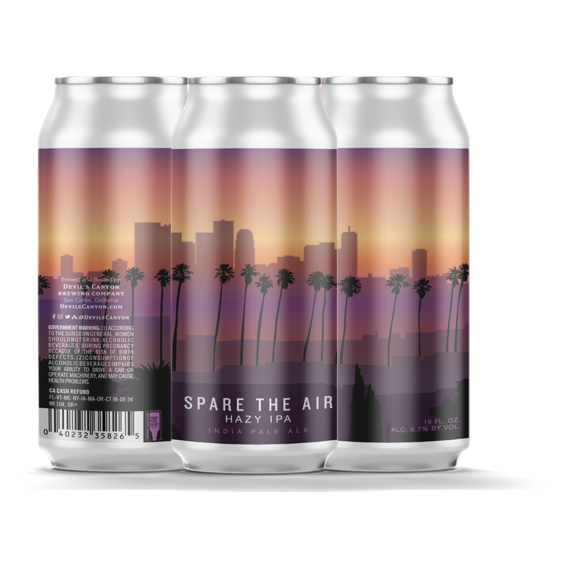 Devil's Canyon Spare the Air Hazy IPA 4pk 16oz Can