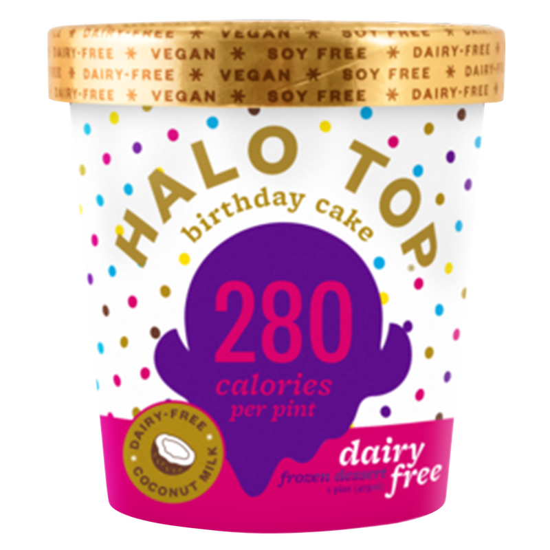 Halo Top Non-Dairy Birthday Cake Pint