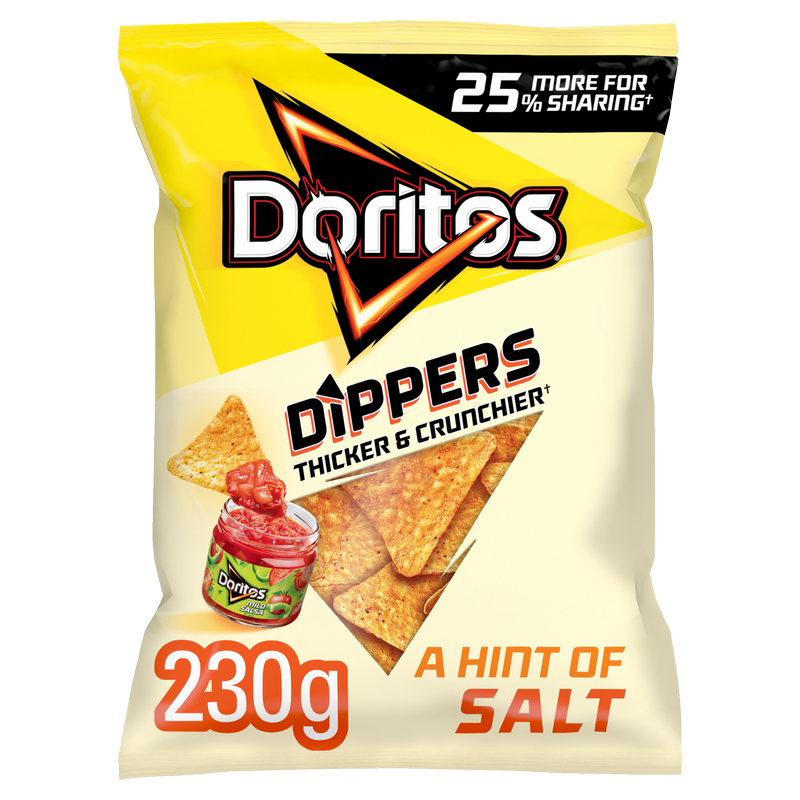 Doritos Dippers Hint Of Salt, 230g