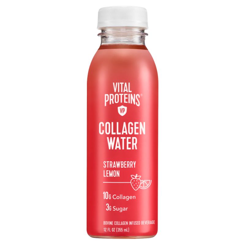 Vital Proteins Strawberry Lemonade Collagen Water 12oz Btl