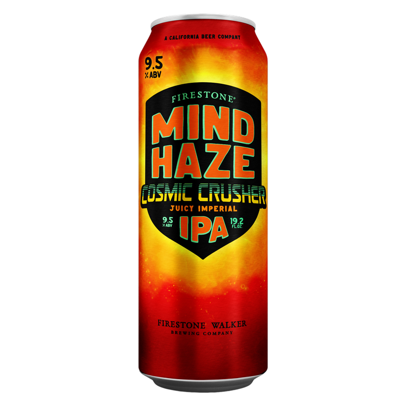 Firestone Walker Mind Haze Cosmic Crusher IPA, 19.2oz, Single Can