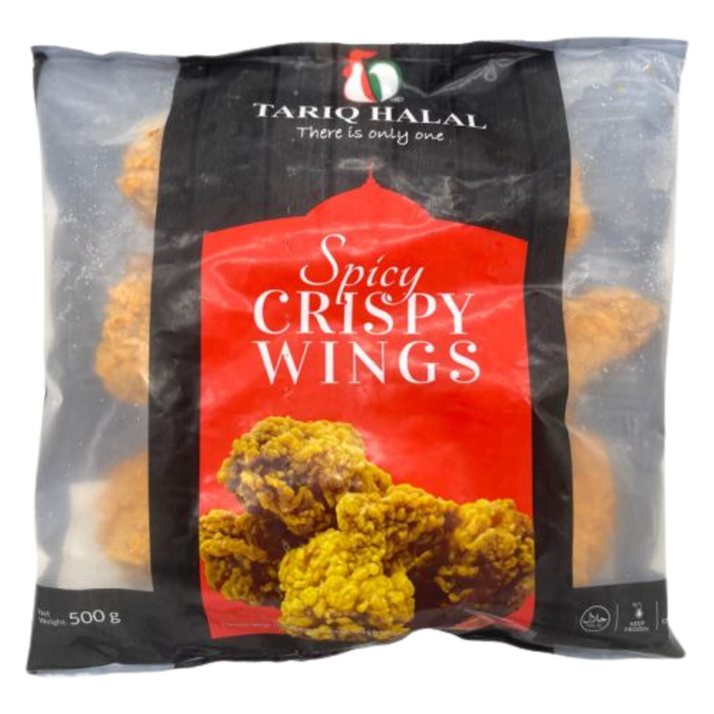 Tariq Halal Spicy Crispy Wings, 500g