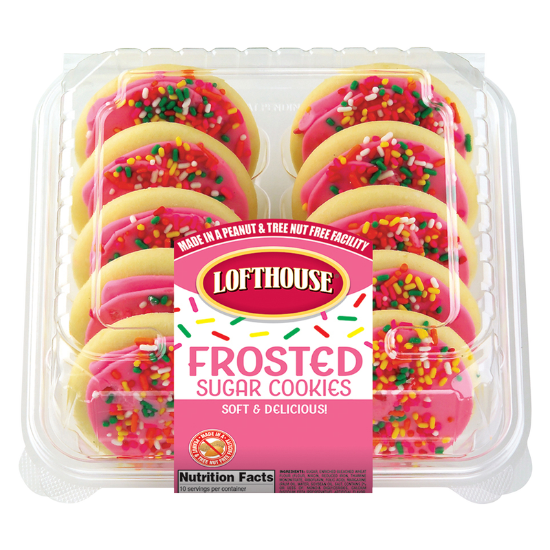Lofthouse Pink Frosted Cookies 13.5oz