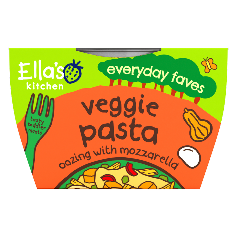 Ella's Kitchen Organic Cheesy Veg Pasta 1-3y, 200g