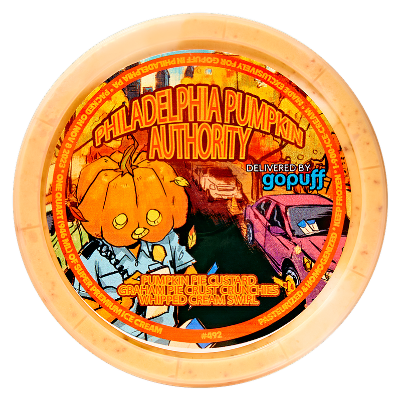 1-900 Philadelphia Pumpkin Authority Ice Cream XL Quart