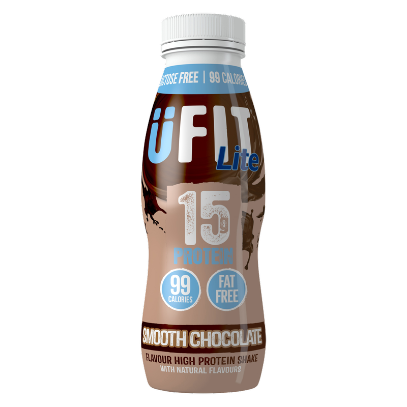 Ufit Lite Smooth Chocolate Flavour High Protein Shake, 310ml
