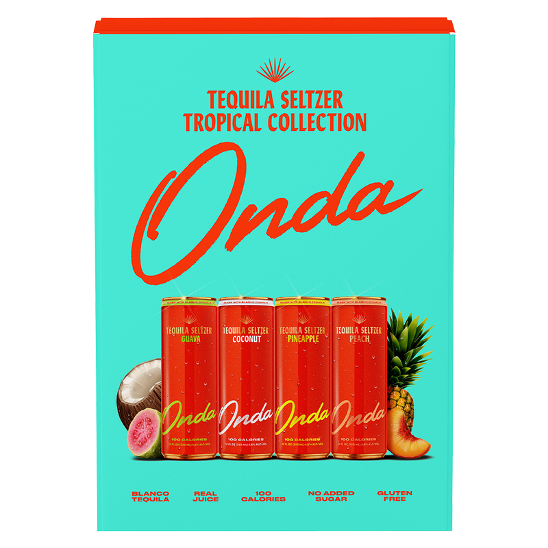 Onda Tequila Tropical Collection Variety 8pk 12oz