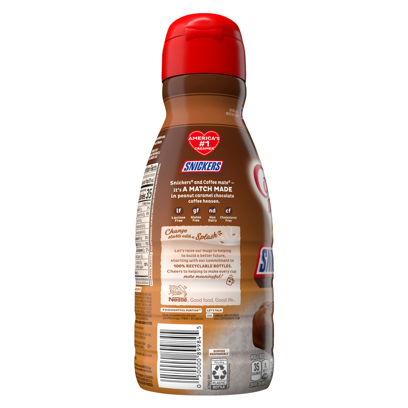 Coffee Mate Snickers 32oz Bottle