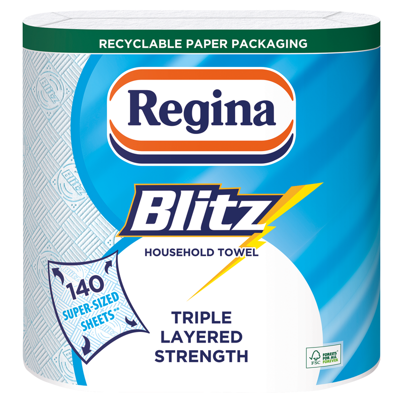 Regina Blitz Household Towels, 2pcs