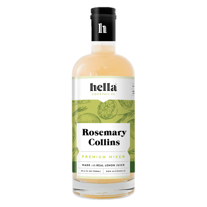 Hella Cocktail Co Rosemary Collins Cocktail Mixer 750ml