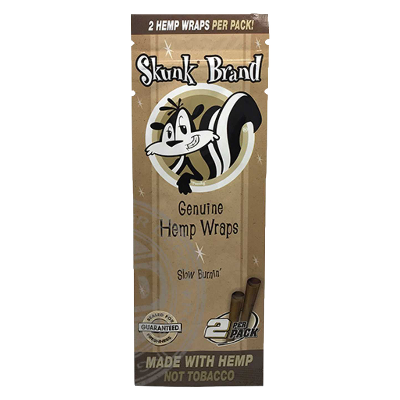 Skunk Brand Slow Burnin' Genuine Hemp Wrap 2ct