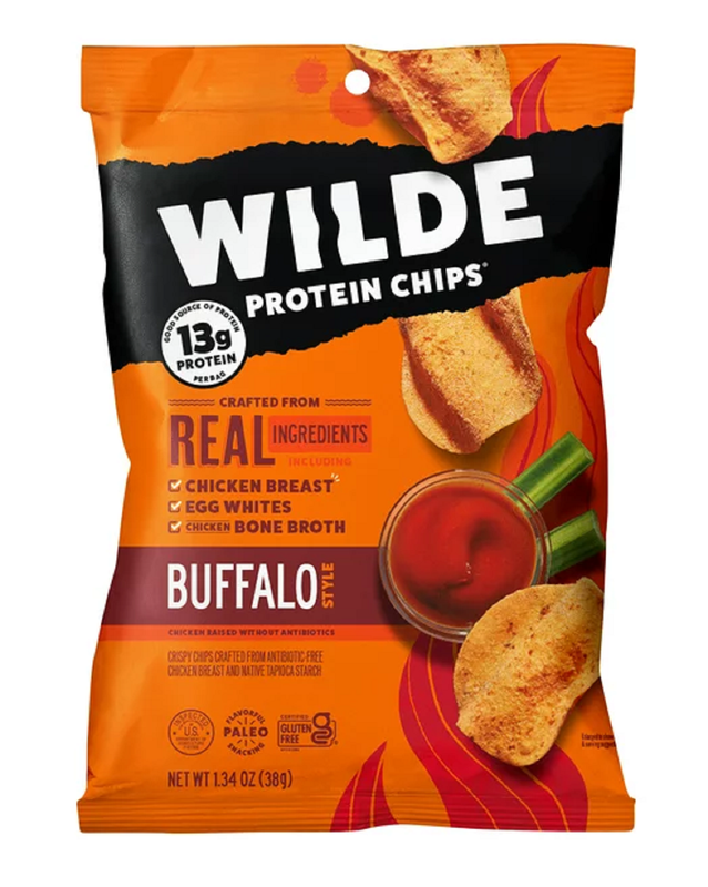 WILDE Buffalo Protein Chips, 1.34oz