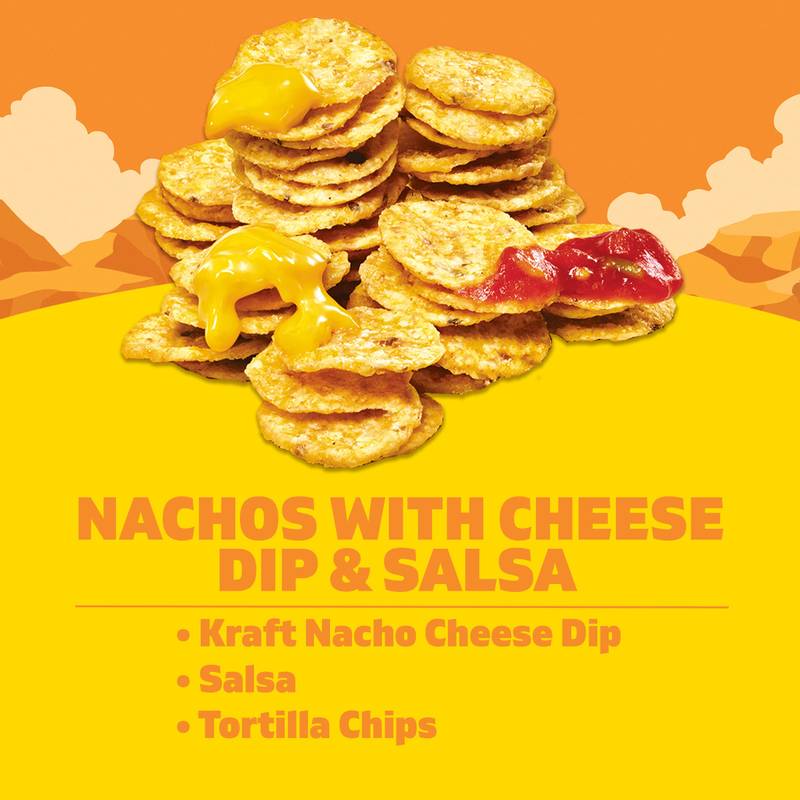 Lunchables Nachos with Cheese Dip and Salsa - 4.4oz
