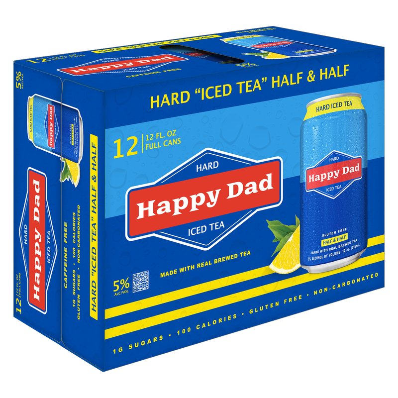 Happy Dad Hard Tea Half & Half 12pk 12oz 5% ABV