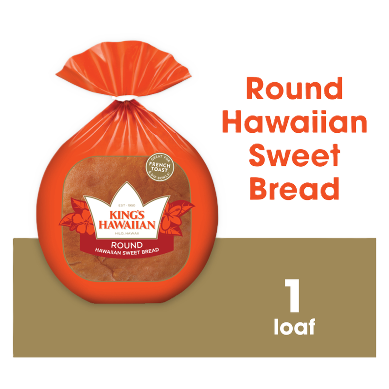 King's Hawaiian Round Sweet Bread - 16oz