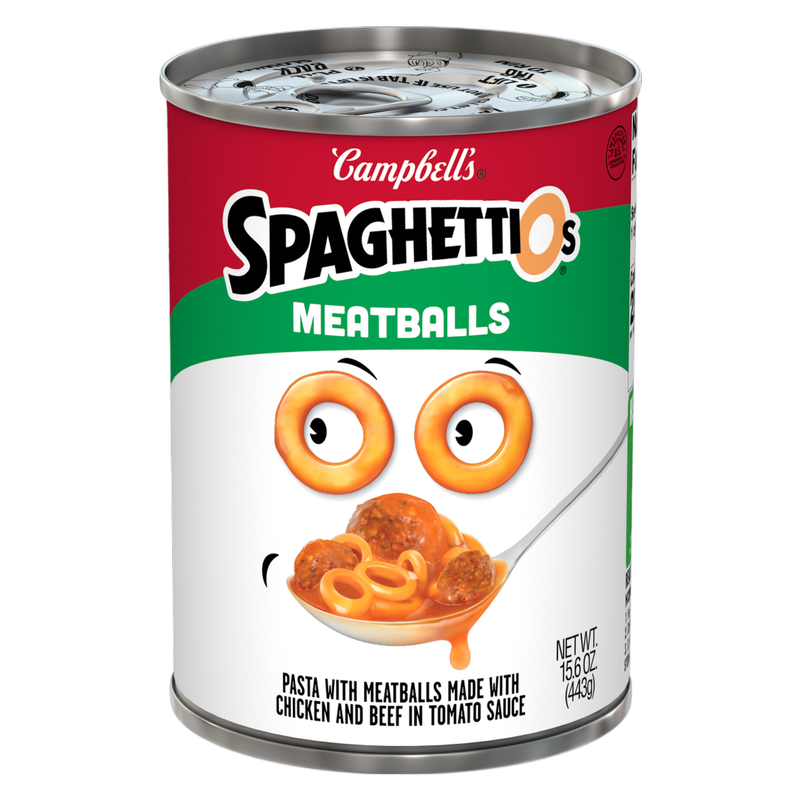 SpaghettiOs® Canned Pasta with Meatballs, 15.6 oz Can