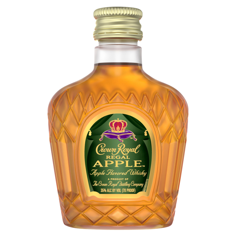 Crown Royal Regal Apple Canadian Whisky 50ml (70 Proof)