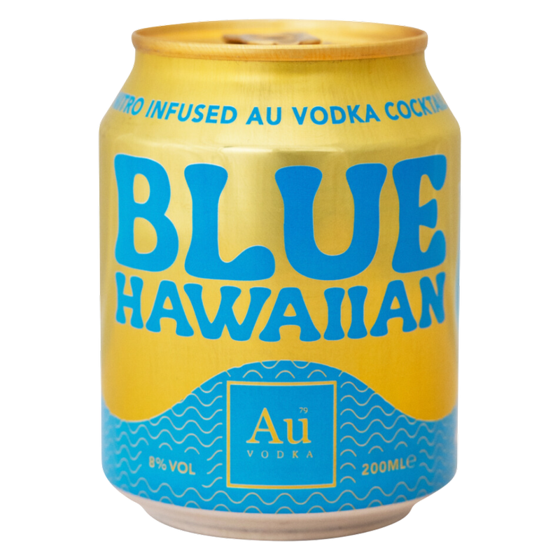Au Vodka Blue Hawaiian, 200ml