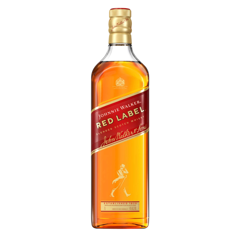Johnnie Walker Red Label Scotch 1L (80 Proof)