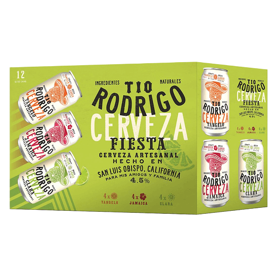 Tio Rodrigo Cerveza Fiesta Variety Pack 12pk 12oz Can