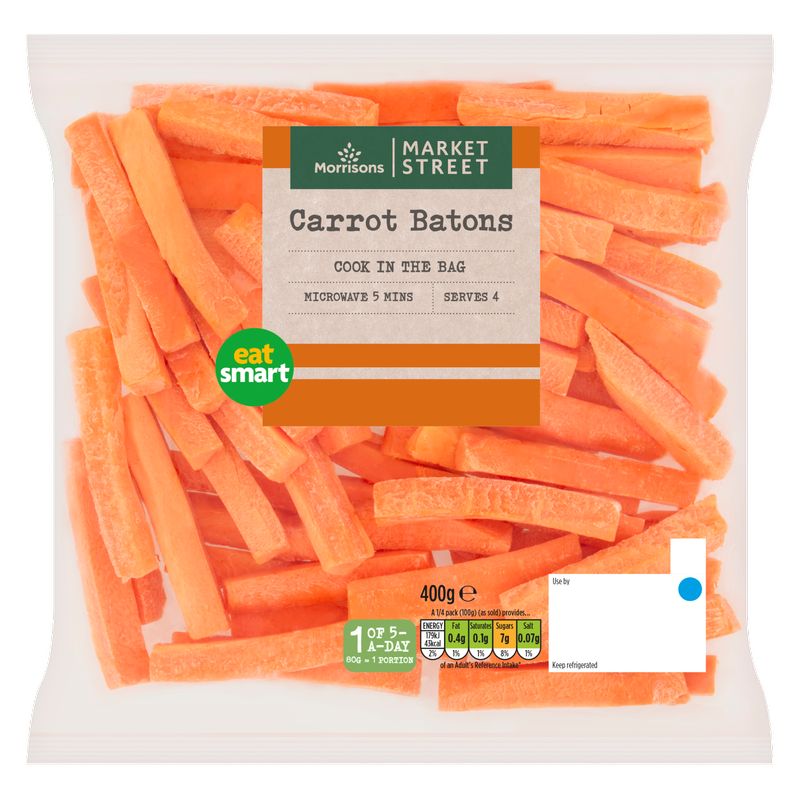 Morrisons Carrot Batons, 400g
