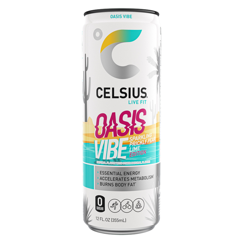 CELSIUS Sparkling Oasis Vibe 12oz