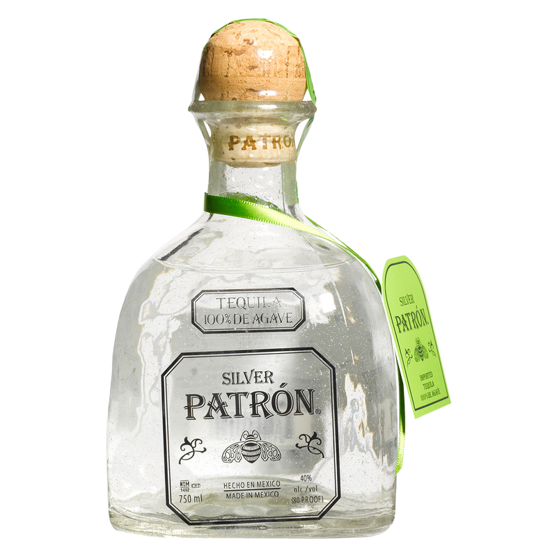 Patron Silver Tequila 750ml (80 Proof)